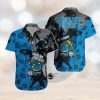 Funny Mickey Mouse Black And Red Hawaiian Shirt Style