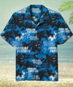 NFL Carolina Panthers Hawaiian shirt sleeve shirt