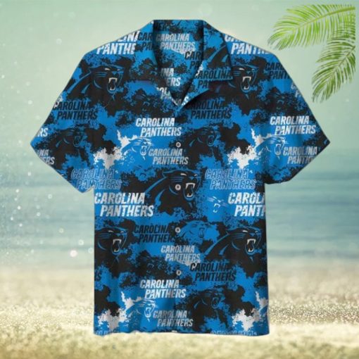 NFL Carolina Panthers Hawaiian shirt sleeve shirt