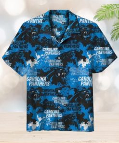 NFL Carolina Panthers Hawaiian shirt sleeve shirt