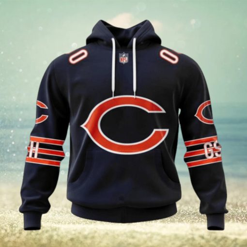 NFL Chicago Bears 2024 Personalized Name And Number Hoodie