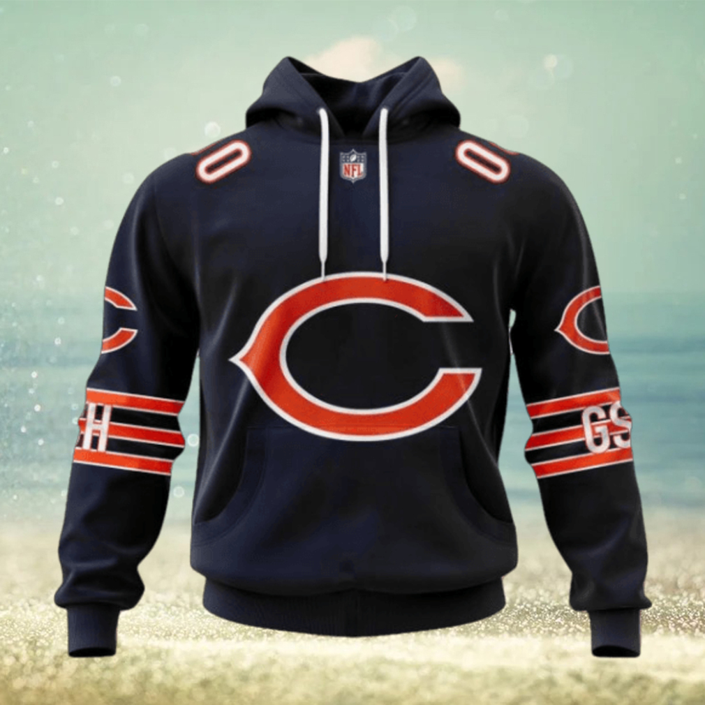 NFL Chicago Bears 2024 Personalized Name And Number Hoodie NFL Chicago Bears 2024 Personalized Name And Number Hoodie