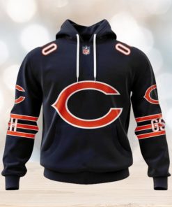 NFL Chicago Bears 2024 Personalized Name And Number Hoodie
