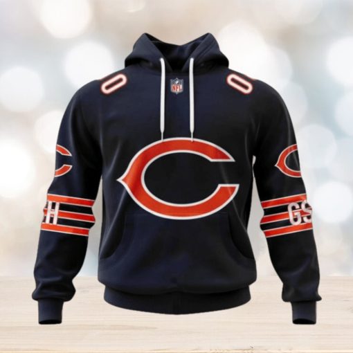 NFL Chicago Bears 2024 Personalized Name And Number Hoodie