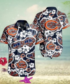 NFL Chicago Bears Hawaiian Shirt Short For Fans