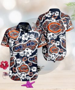 NFL Chicago Bears Hawaiian Shirt Short For Fans