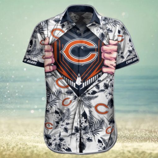 NFL Chicago Bears Hawaiian Shirt Short