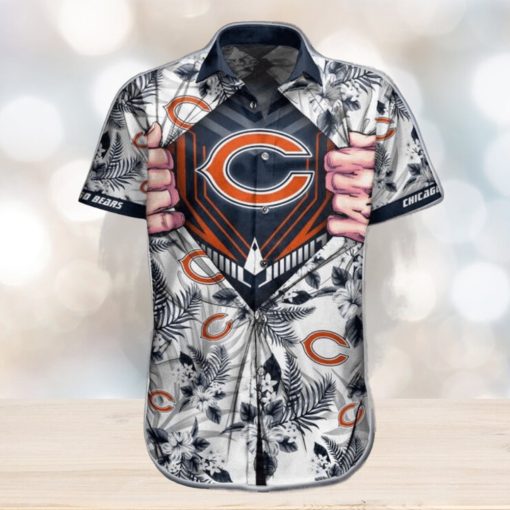 NFL Chicago Bears Hawaiian Shirt Short