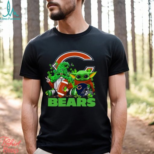 NFL Chicago Bears St Patrick’s Day T Shirt Special Gomes Baby Yoda St Patricks Day Shirt