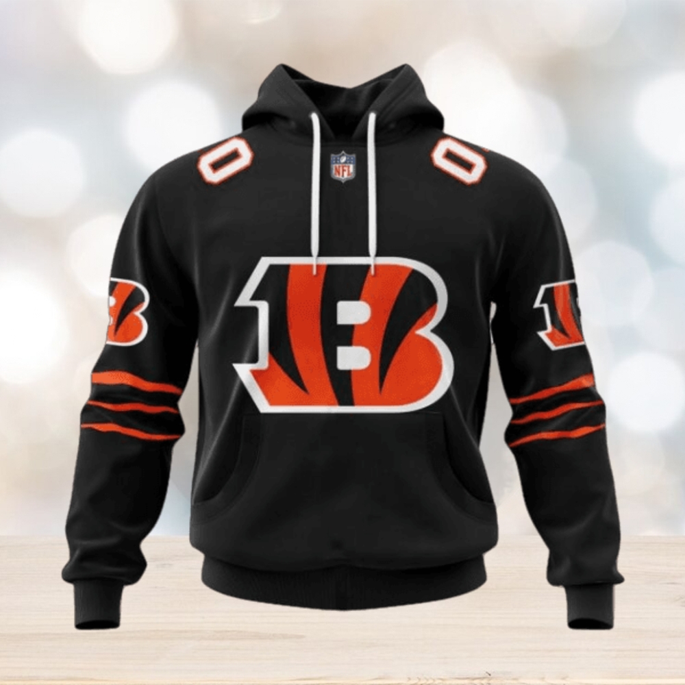 NFL Cincinnati Bengals 2024 Personalized Name And Number Hoodie NFL Cincinnati Bengals 2024 Personalized Name And Number Hoodie