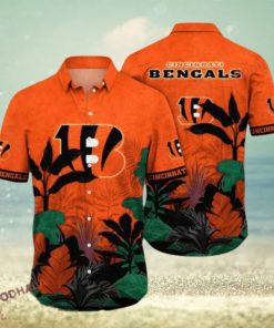 NFL Cincinnati Bengals Hawaiian Shirt, Air Conditioning Aloha Shirt