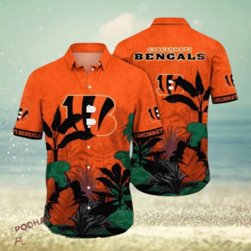 NFL Cincinnati Bengals Hawaiian Shirt, Air Conditioning Aloha Shirt