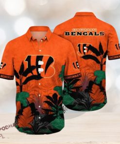 NFL Cincinnati Bengals Hawaiian Shirt, Air Conditioning Aloha Shirt