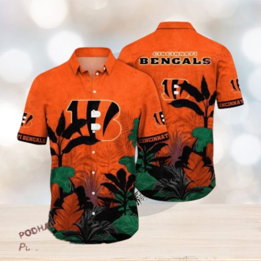 NFL Cincinnati Bengals Hawaiian Shirt, Air Conditioning Aloha Shirt