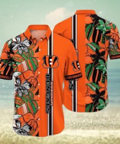 NFL Cincinnati Bengals Hawaiian Shirt Flower Chic Summer Gift For Fans