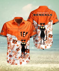 NFL Cincinnati Bengals Hawaiian Shirt Short For Fans 03