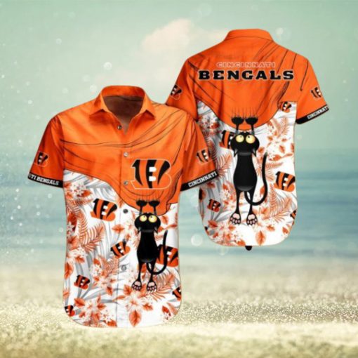 NFL Cincinnati Bengals Hawaiian Shirt Short For Fans 03