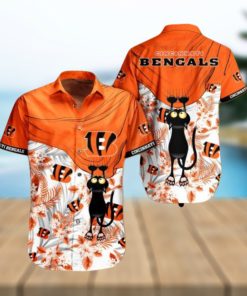 NFL Cincinnati Bengals Hawaiian Shirt Short For Fans 03