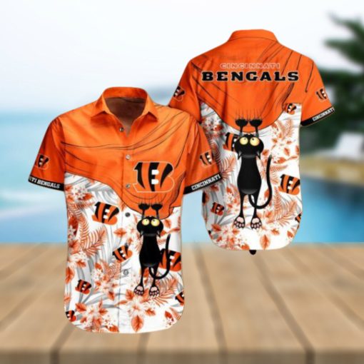 NFL Cincinnati Bengals Hawaiian Shirt Short For Fans 03