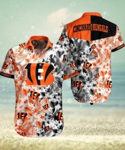 NFL Cincinnati Bengals Hawaiian Shirt Short Summer Collection Trendy Aloha