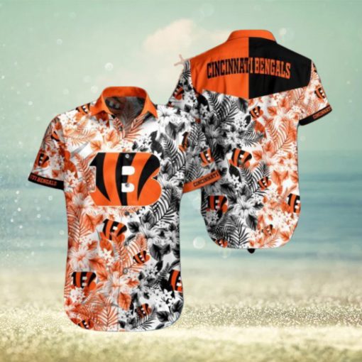 NFL Cincinnati Bengals Hawaiian Shirt Short Summer Collection Trendy Aloha