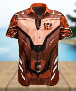 NFL Cincinnati Bengals Hawaiian Shirt Sport Shirt, Short Style for Active Fans