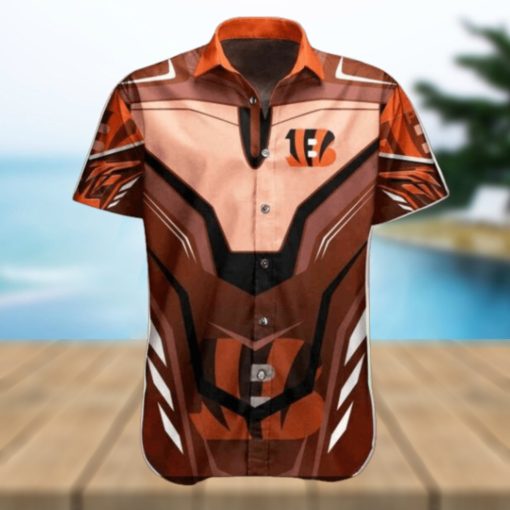 NFL Cincinnati Bengals Hawaiian Shirt Sport Shirt, Short Style for Active Fans