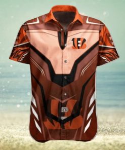 NFL Cincinnati Bengals Hawaiian Shirt Sport Shirt, Short Style for Active Fans