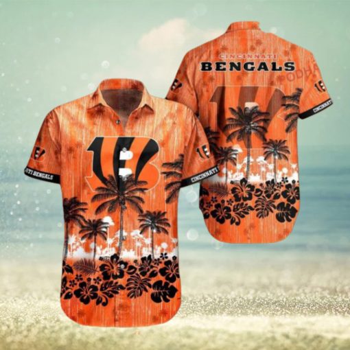 NFL Cincinnati Bengals Hawaiian Shirt, Summer Aloha Design, Bengals Men’s Apparel