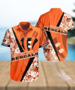 NFL Cincinnati Bengals Hawaiian Shirt, Summer Trending Style, Bengals Women’s Apparel