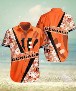 NFL Cincinnati Bengals Hawaiian Shirt, Summer Trending Style, Bengals Women’s Apparel