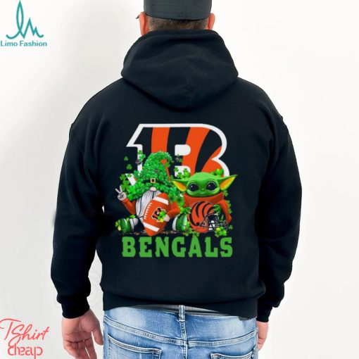 NFL Cincinnati Bengals St Patrick’s Day T Shirt Special Gomes Baby Yoda St Patricks Day Shirt