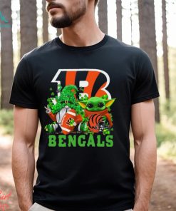 NFL Cincinnati Bengals St Patrick’s Day T Shirt Special Gomes Baby Yoda St Patricks Day Shirt