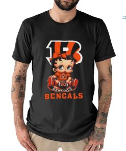 NFL Cincinnati Bengals T Shirt Betty Boop Football Tshirt