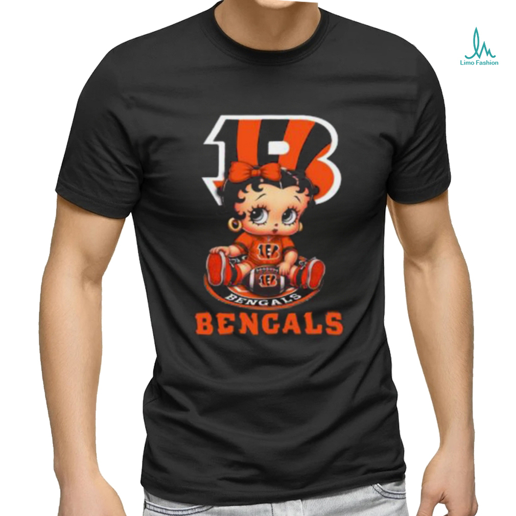 NFL Cincinnati Bengals T Shirt Betty Boop Football Tshirt NFL Cincinnati Bengals T Shirt Betty Boop Football Tshirt