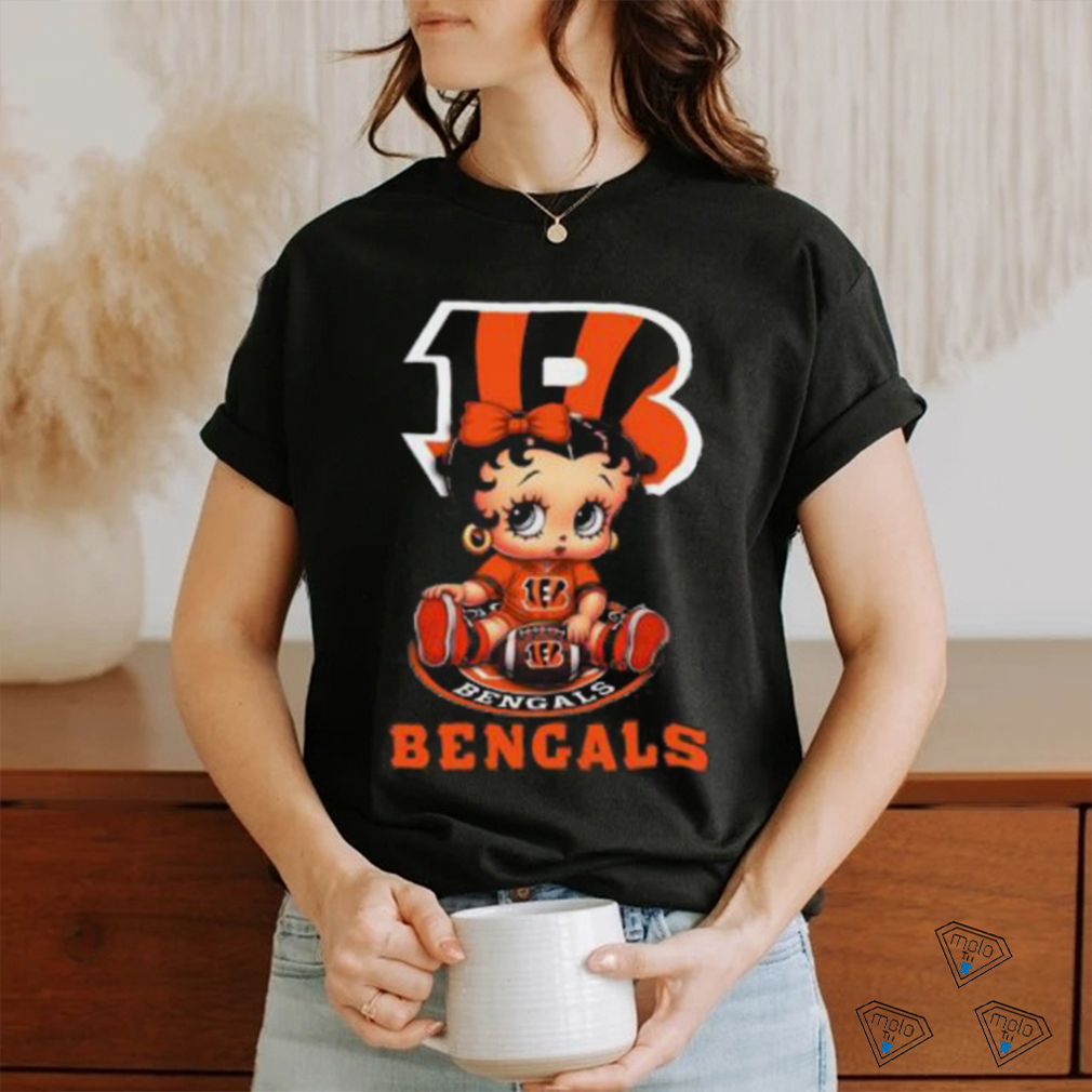 NFL Cincinnati Bengals T Shirt Betty Boop Football Tshirt NFL Cincinnati Bengals T Shirt Betty Boop Football Tshirt