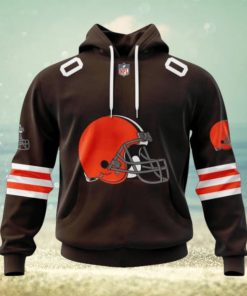 NFL Cleveland Browns 2024 Personalized Name And Number Hoodie