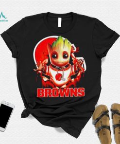 NFL Cleveland Browns Baby Groot shirt