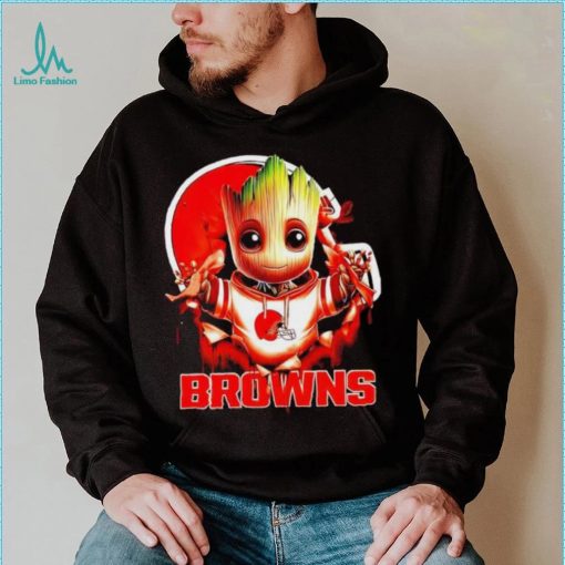 NFL Cleveland Browns Baby Groot shirt