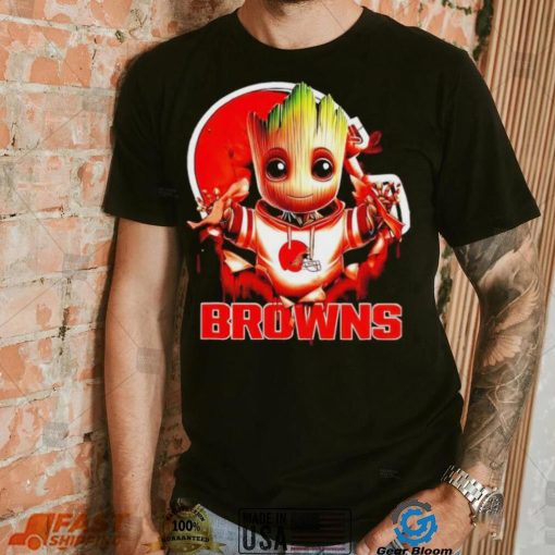 NFL Cleveland Browns Baby Groot shirt
