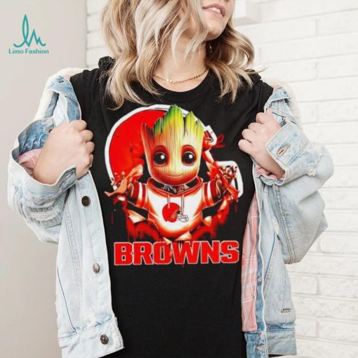 NFL Cleveland Browns Baby Groot shirt