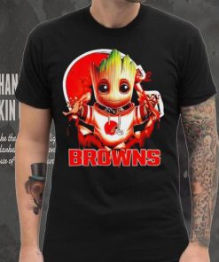 NFL Cleveland Browns Baby Groot shirt