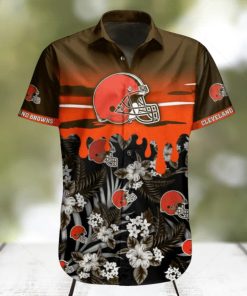 NFL Cleveland Browns Hawaiian Shirt Short Summer