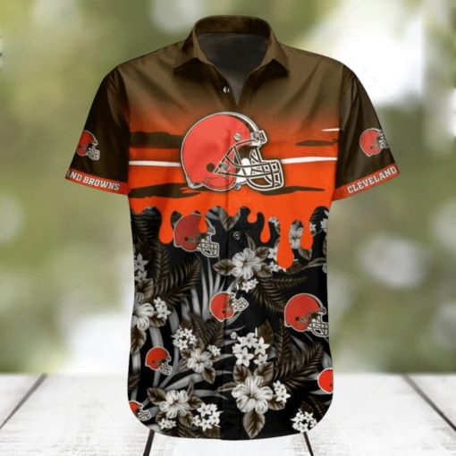 NFL Cleveland Browns Hawaiian Shirt Short Summer