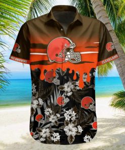 NFL Cleveland Browns Hawaiian Shirt Short Summer