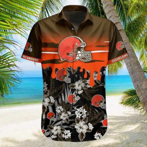 NFL Cleveland Browns Hawaiian Shirt Short Summer