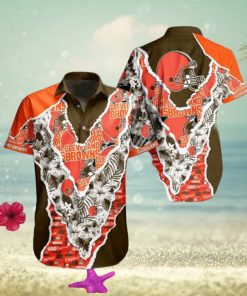 NFL Cleveland Browns Hawaiian Shirt Summer