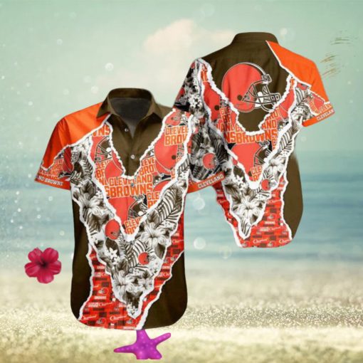 NFL Cleveland Browns Hawaiian Shirt Summer