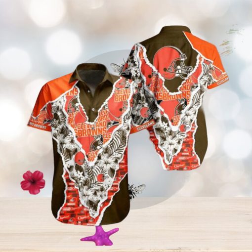 NFL Cleveland Browns Hawaiian Shirt Summer