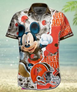 NFL Cleveland Browns Hawaiian Shirt short Summer